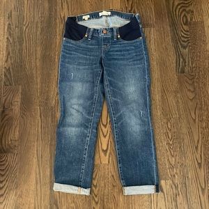 Madewell Maternity Slim Boyfriend Jean